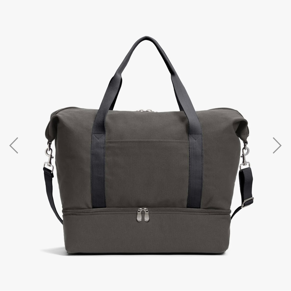 Lo & Sons Grey Canvas Small Weekender bag